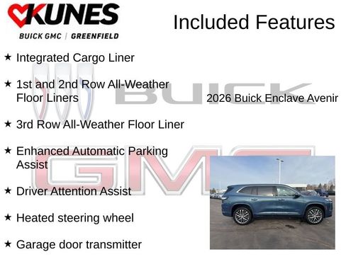 New 2026 Buick Enclave Avenir w/ Super Cruise Package image 4