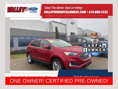Certified 2022 Ford Edge Titanium w/ Class II Trailer Tow Package