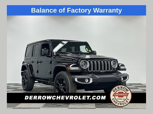 Used 2025 Jeep Wrangler Unlimited Sahara w/ Safety Group image 1