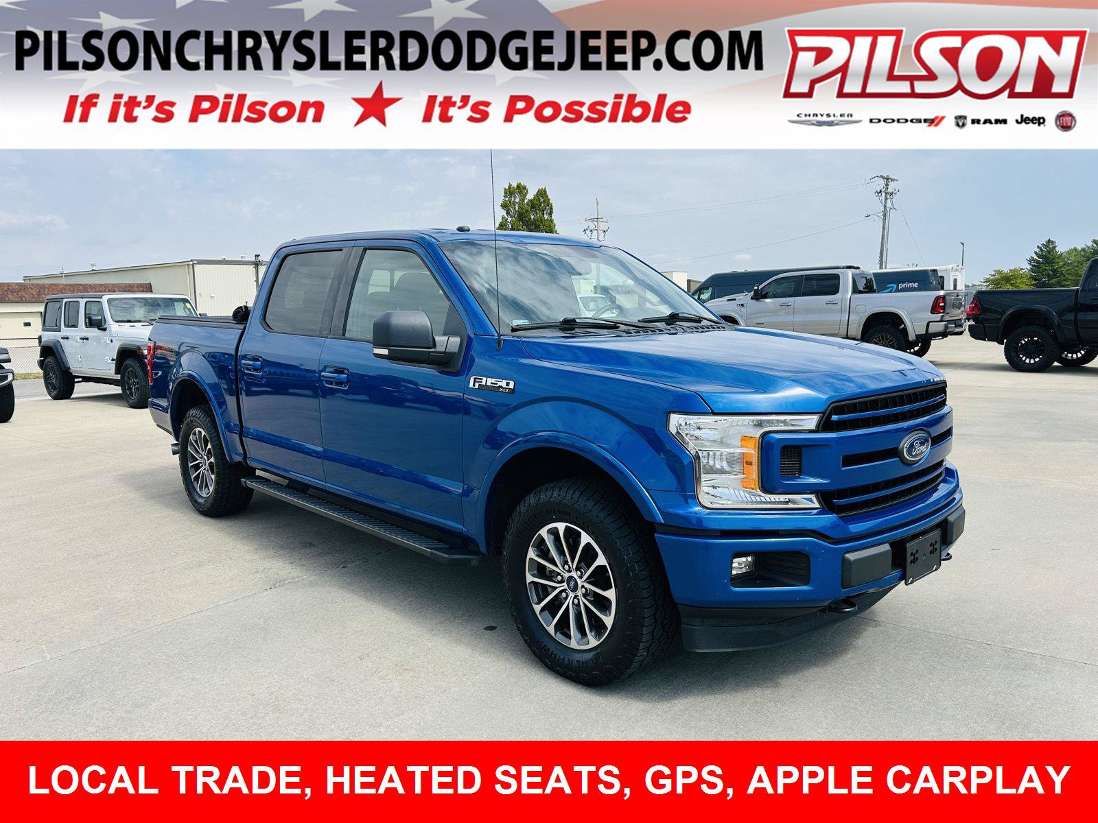 Used 2018 Ford F150 XLT w/ Equipment Group 302A Luxury AWD/4WD image 1