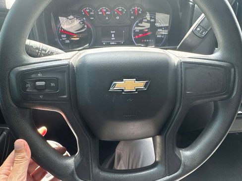 Used 2021 Chevrolet Silverado 1500 Custom w/ LPO, Dark Essentials Package RWD image 12