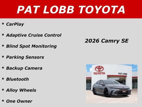 Used 2026 Toyota Camry SE w/ Convenience Package FWD image 37