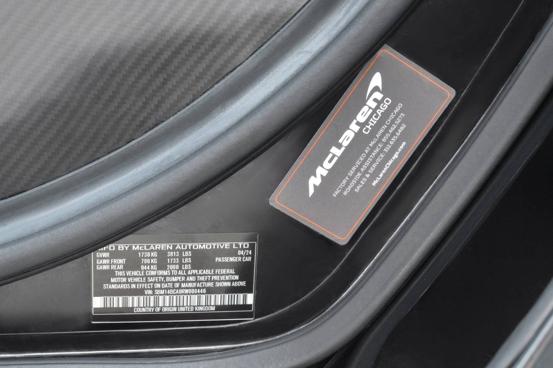 Used 2024 McLaren 750S Spider RWD image 13