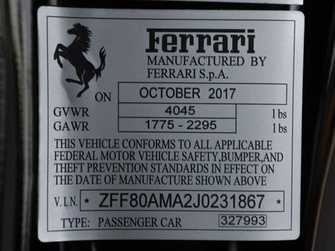 Certified 2018 Ferrari 488 Spider Base image 49