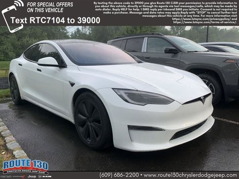 Used 2023 Tesla Model S Plaid AWD/4WD image 1
