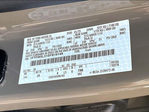 Used 2025 Ford F150 Lariat w/ Equipment Group 502A High image 29