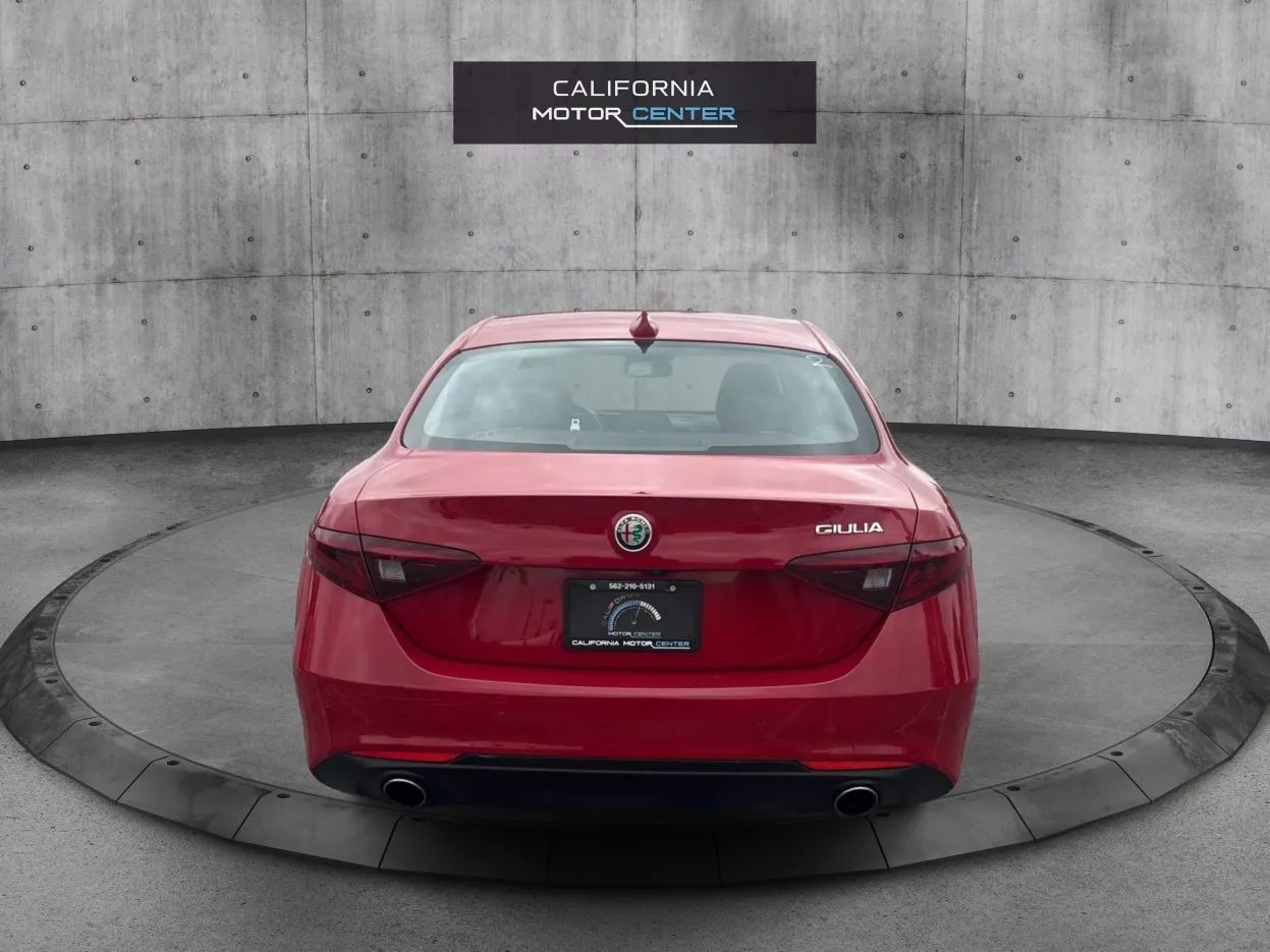 Used 2017 Alfa Romeo Giulia Ti w/ TI Lusso Light Wood Package RWD image 6