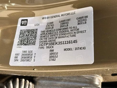 Used 2025 GMC Canyon Elevation RWD image 36