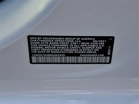 Used 2022 Volkswagen Passat 2.0T SE image 28