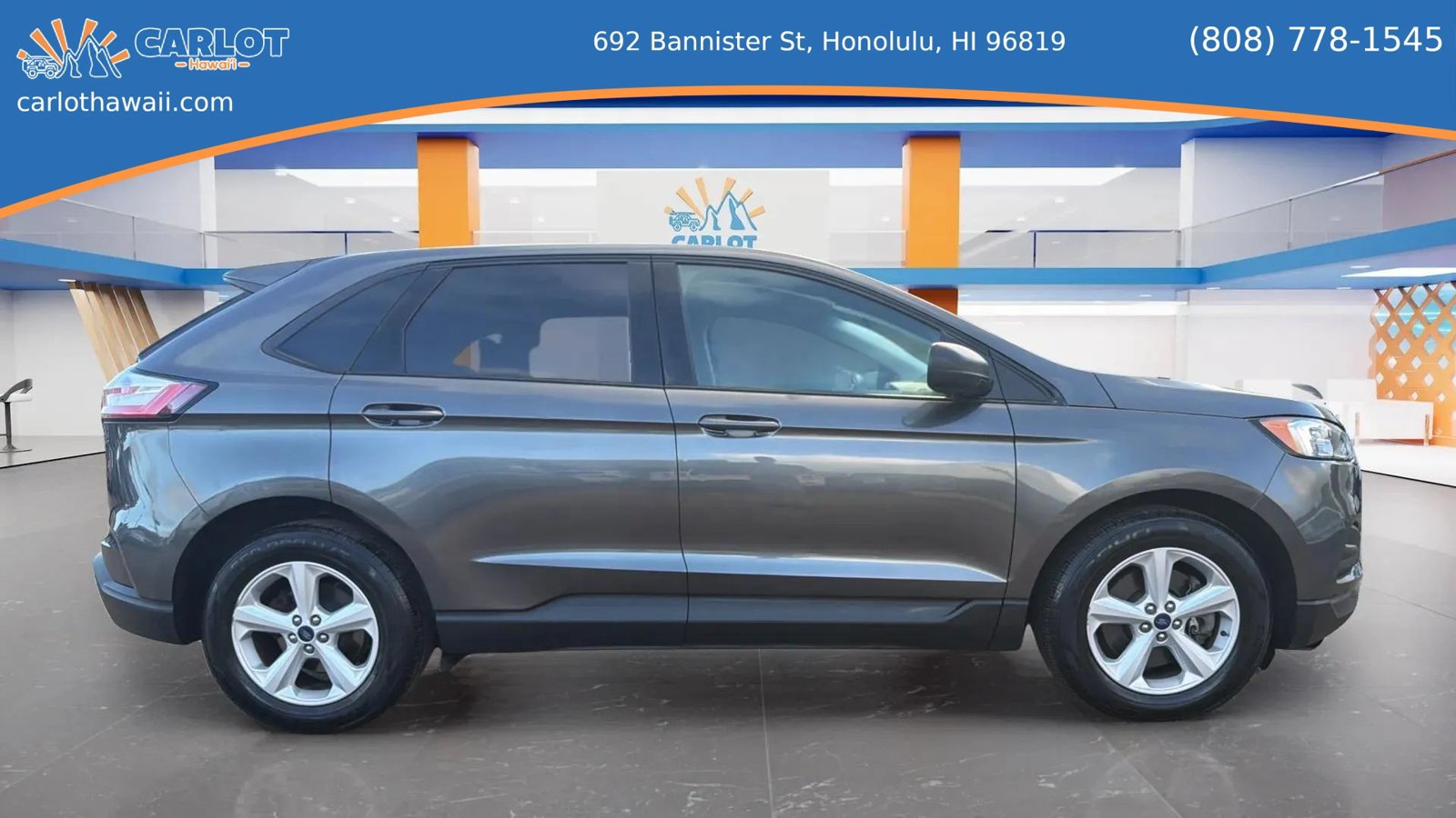 Used 2021 Ford Edge Titanium w/ Cargo Accessory Package FWD image 9