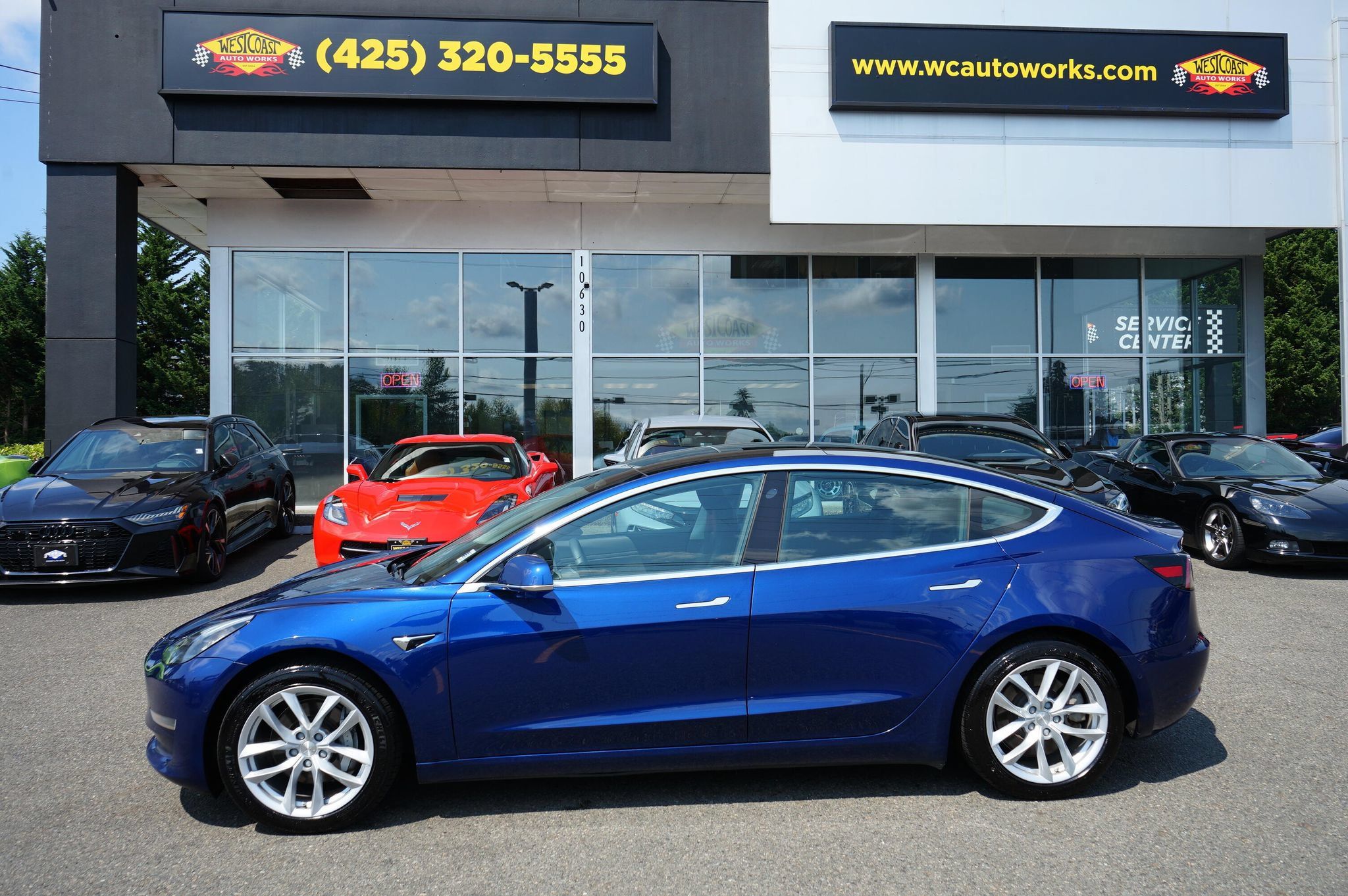 Used 2019 Tesla Model 3 Long Range AWD/4WD image 2