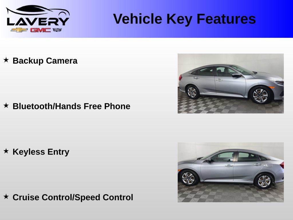 Used 2016 Honda Civic LX image 2