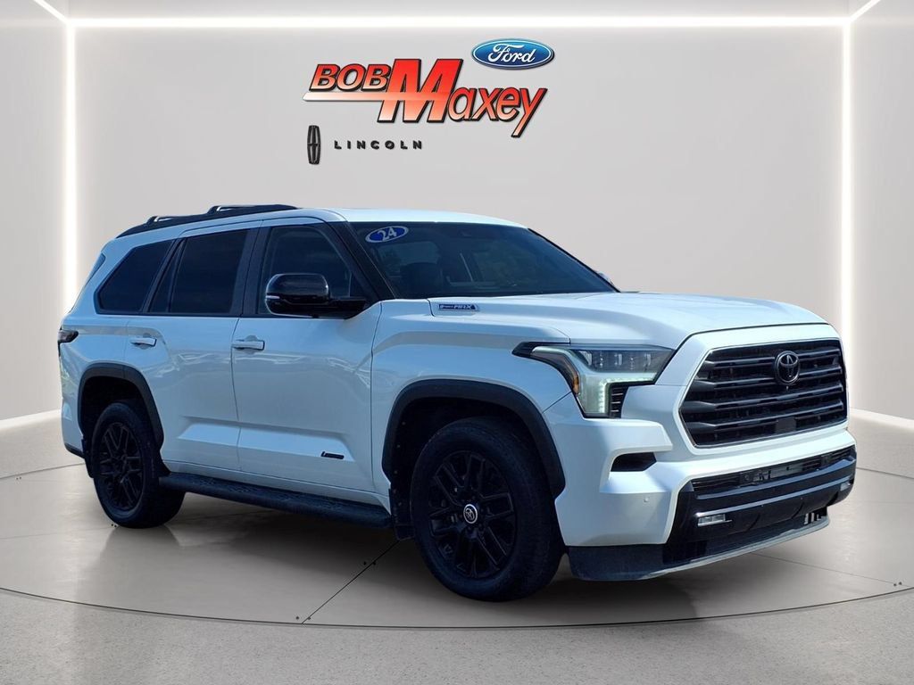 Used 2024 Toyota Sequoia Limited w/ Nightshade Package AWD/4WD image 3
