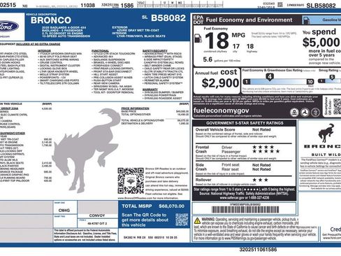 New 2025 Ford Bronco Badlands image 4