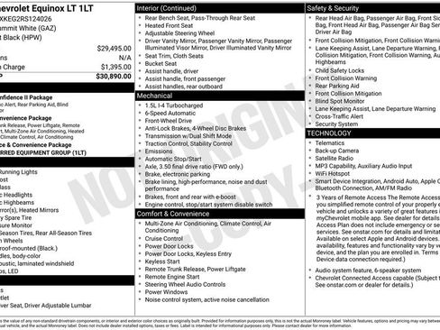 Used 2024 Chevrolet Equinox LT FWD image 10