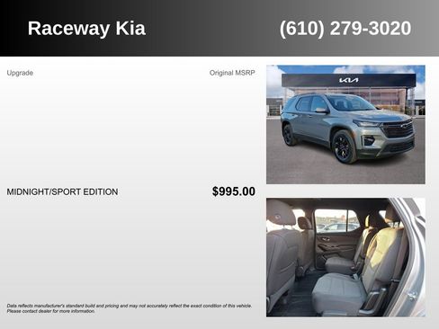 Used 2023 Chevrolet Traverse LT w/ Midnight/Sport Edition image 5