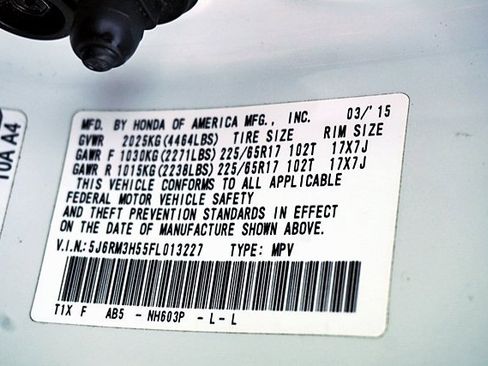 Used 2015 Honda CR-V EX image 32