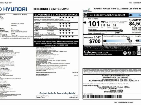 Used 2023 Hyundai Ioniq 5 Limited image 4