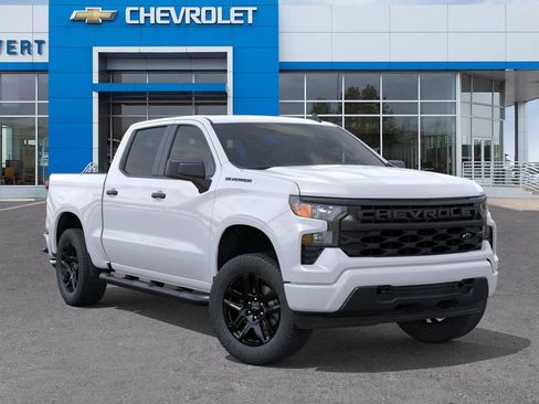 New 2026 Chevrolet Silverado 1500 Custom w/ Turbomax Blackout Package RWD image 7