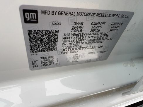 Certified 2025 GMC Sierra 1500 SLT w/ SLT Premium Plus Package AWD/4WD image 21