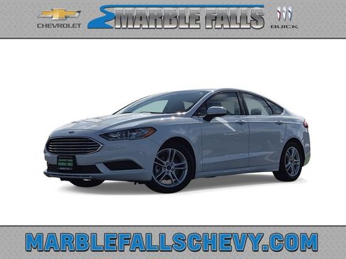 Used 2018 Ford Fusion SE w/ Fusion SE Technology Package FWD image 1