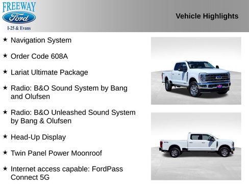 Used 2025 Ford F250 Lariat w/ Lariat Ultimate Package AWD/4WD image 2