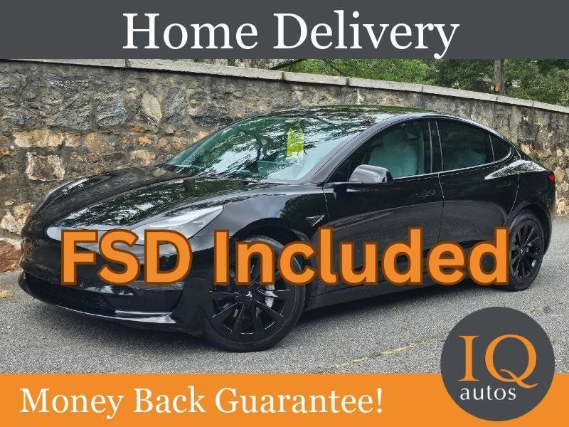 Used 2021 Tesla Model 3 Long Range AWD/4WD image 1