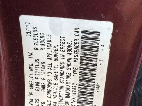 Used 2017 Honda Accord Sport image 30