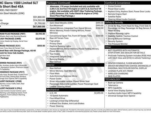 Used 2022 GMC Sierra 1500 SLT w/ SLT Premium Plus Package image 7