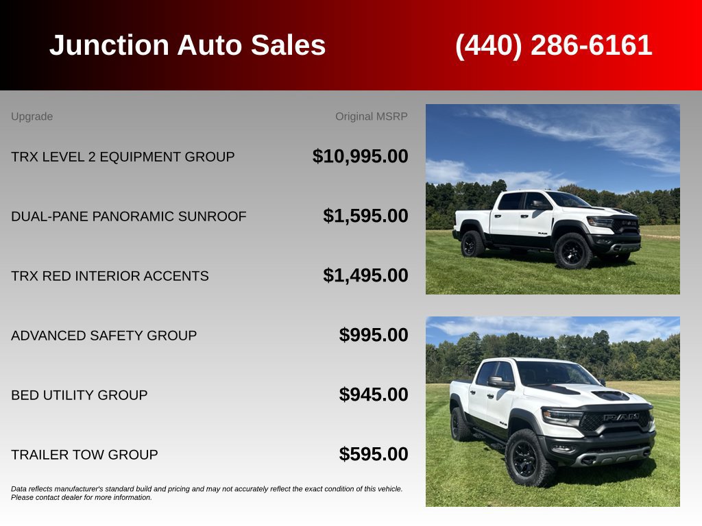 Used 2024 RAM 1500 TRX w/ TRX Level 2 Equipment Group AWD/4WD image 5