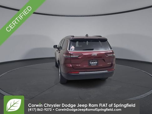 Certified 2023 Jeep Grand Cherokee L Limited AWD/4WD image 12