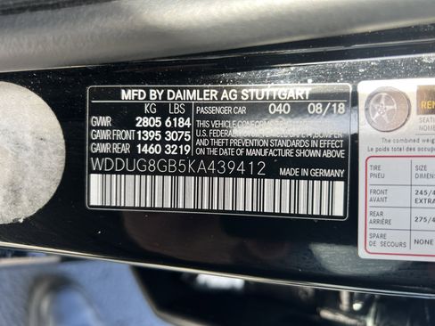 Certified 2019 Mercedes-Benz S 560 S 560 image 37