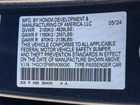 Used 2024 Honda Accord EX-L image 32