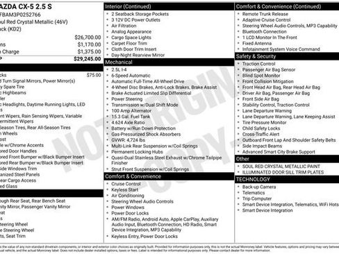 Used 2023 MAZDA CX-5 AWD 2.5 S image 27