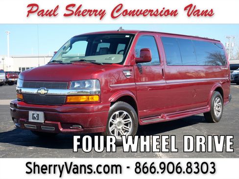 Used 2021 Chevrolet Express 3500 LS w/ Chrome Appearance Package image 1