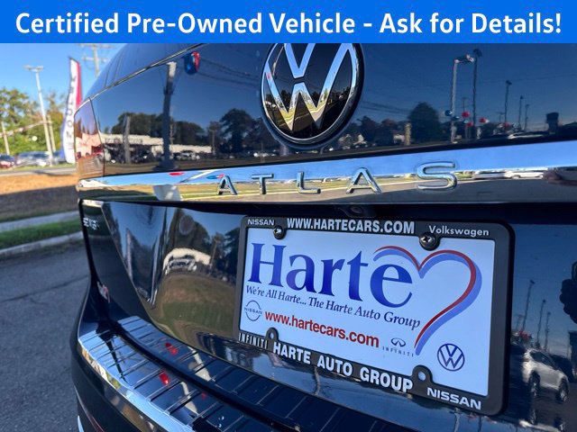 Certified 2022 Volkswagen Atlas SE w/ Panoramic Sunroof Package AWD/4WD image 13