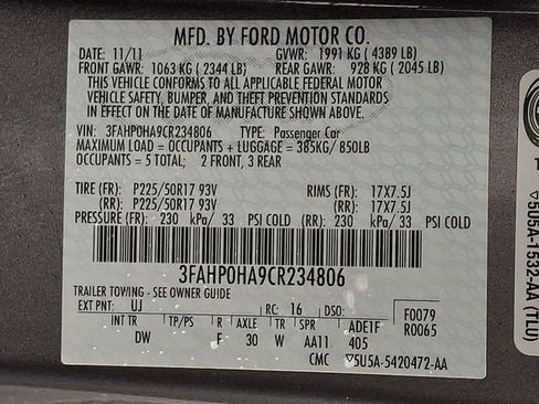 Used 2012 Ford Fusion SE image 26