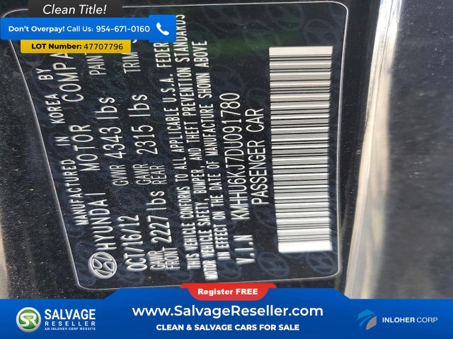 Used 2013 Hyundai Genesis 3.8 RWD image 16