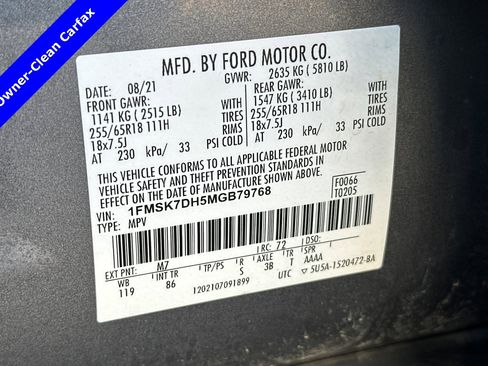 Used 2021 Ford Explorer XLT image 26