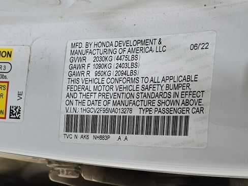 Used 2022 Honda Accord Touring image 35