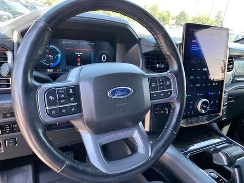 Used 2023 Ford F150 Lightning Lariat w/ Tow Technology Package AWD/4WD image 12