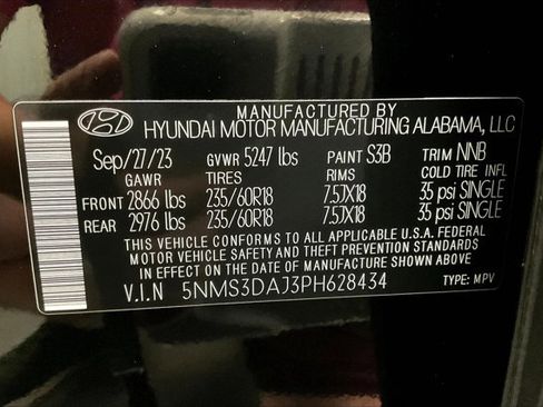 Used 2023 Hyundai Santa Fe SEL w/ Premium Package image 44