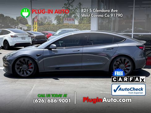 Used 2021 Tesla Model 3 Performance AWD/4WD image 5