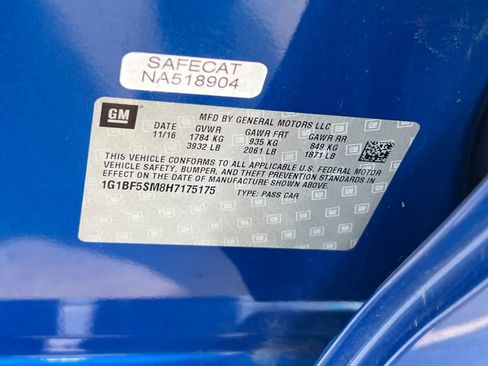 Used 2017 Chevrolet Cruze Premier w/ RS Package image 30