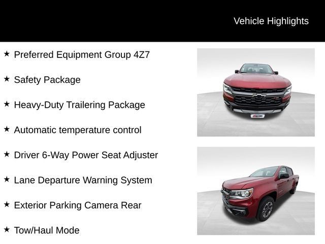 Used 2021 Chevrolet Colorado Z71 w/ Safety Package AWD/4WD image 12
