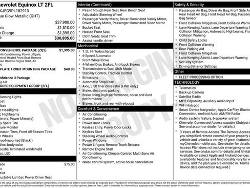 Used 2023 Chevrolet Equinox LT w/ Driver Convenience Package FWD image 6