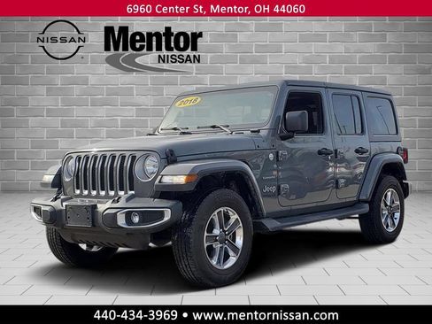 Used 2018 Jeep Wrangler Unlimited Sahara w/ Cold Weather Group image 3