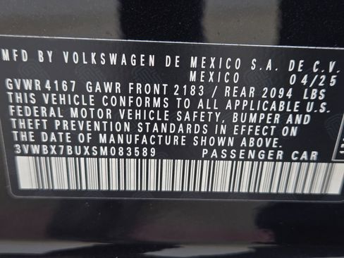 New 2025 Volkswagen Jetta Sport image 19