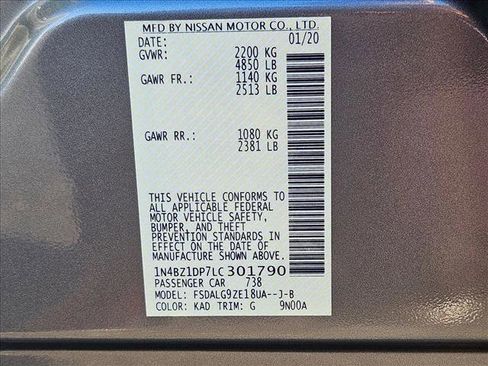 Used 2020 Nissan Leaf SL Plus w/ Protection Package image 20