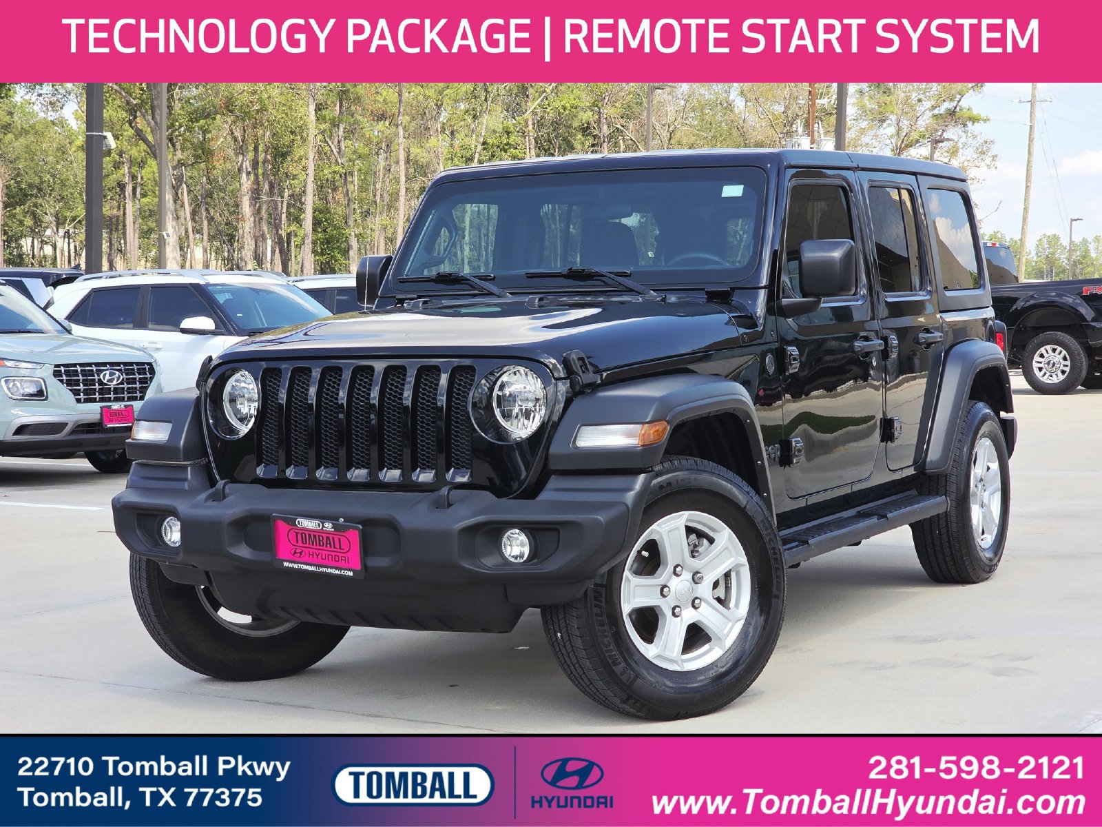 Used 2022 Jeep Wrangler Unlimited Sport AWD/4WD image 1